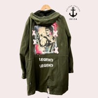 Image 1 of brUce lEE ¥ viLLaGe punK ¥ IbiZa ¥ PARKA ¥ JaCket ¥ upCycliNg ¥ festiVal