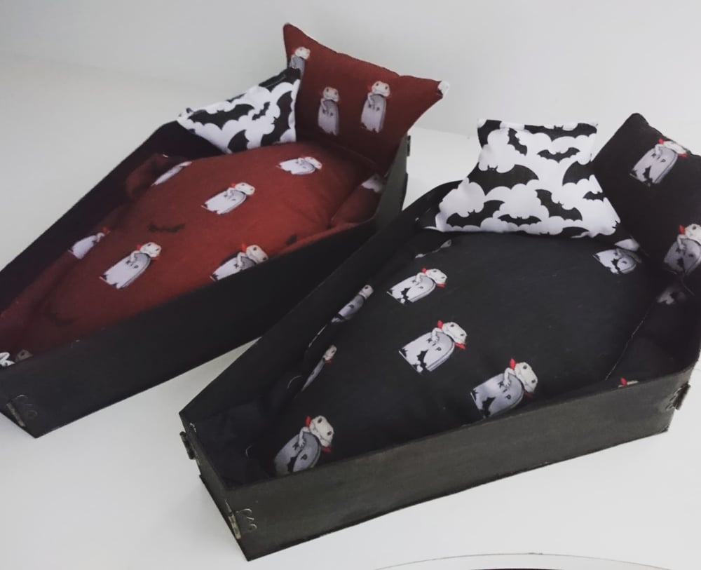 Image of Cosy coffin bed