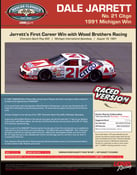 Image of Dale Jarrett First Win Diecast SIGNED