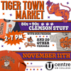 11/11 CLEMSON (ONLY 15 VENDORS)