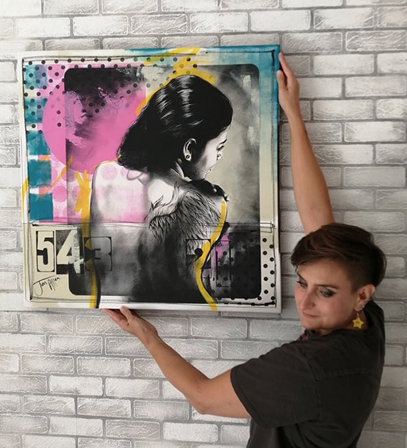 Original Painting<BR>'Almost Angelic'