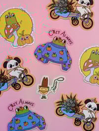 Image 2 of Magic Frog Glitter Sticker