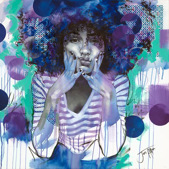 Original Painting<BR>'In My Bubble'