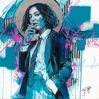 Image 2 of Original Painting - 'Aint No Saint'