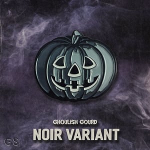 Image of Ghoulish Gourd Enamel Pin