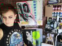 Image 4 of Original Painting - 'Closer'