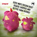 Image 3 of CHEW: SIGNED Limited Edition Super-Sized Pink Plush Chog!
