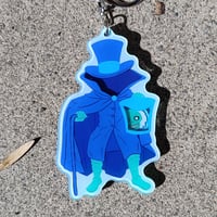 Image 1 of Hatbox Ghost Acrylic Keychain