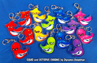 Image 1 of Squid and Octopus 2.5 in. Charms