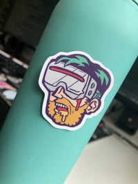 VR Gamer - Magnetic sticker/Fridge Magnet