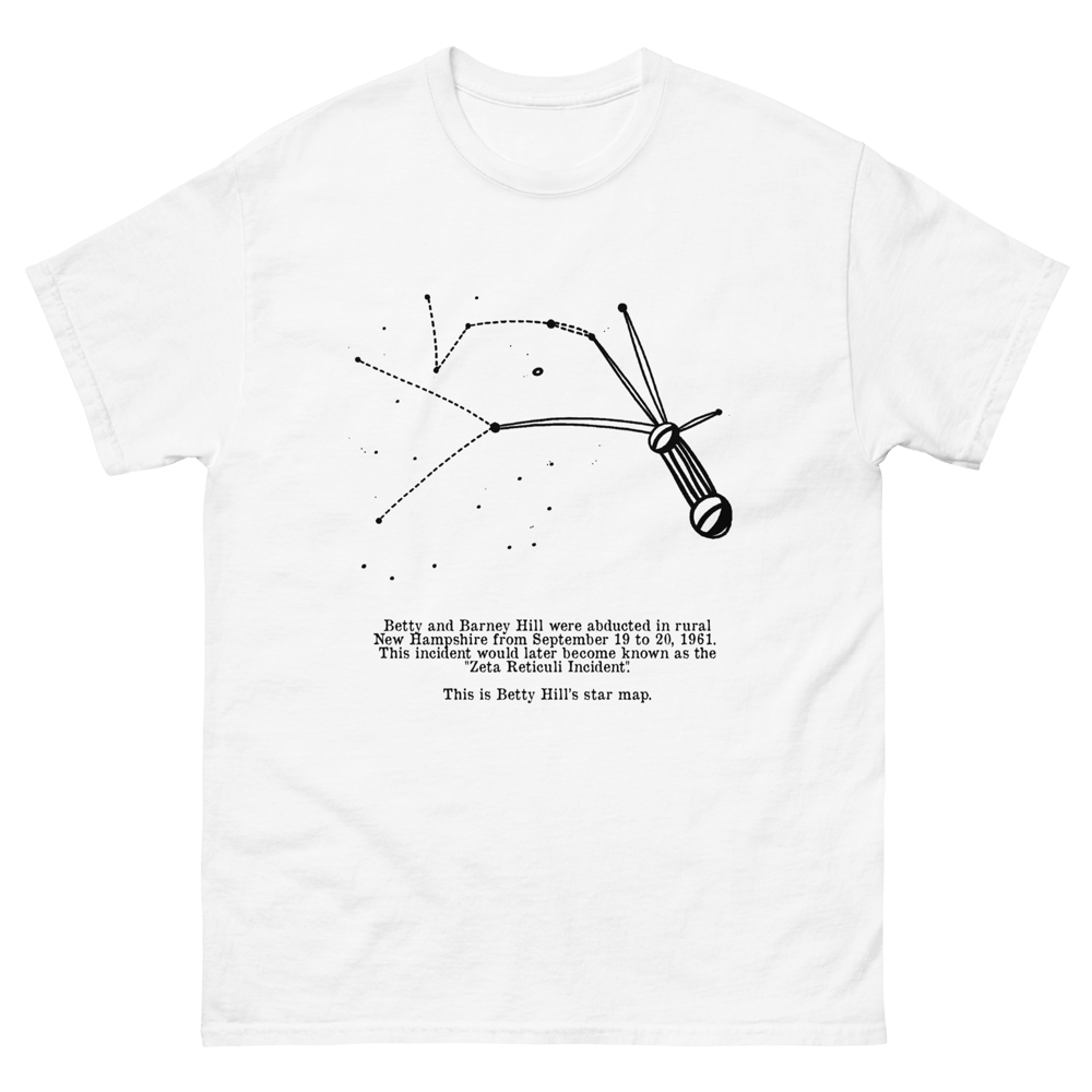 Image of Betty Hill Star Map Tee