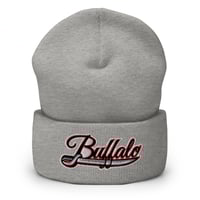 Image 4 of Buffalo Goat Sword Cuffed Beanie