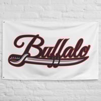 Image 2 of Buffalo Goat Sword White Flag