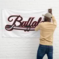 Image 3 of Buffalo Goat Sword White Flag