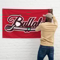Image 3 of Buffalo Goat Sword Red Flag