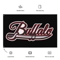 Image 4 of Buffalo Goat Sword Black Flag