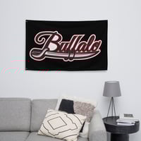 Image 1 of Buffalo Goat Sword Black Flag