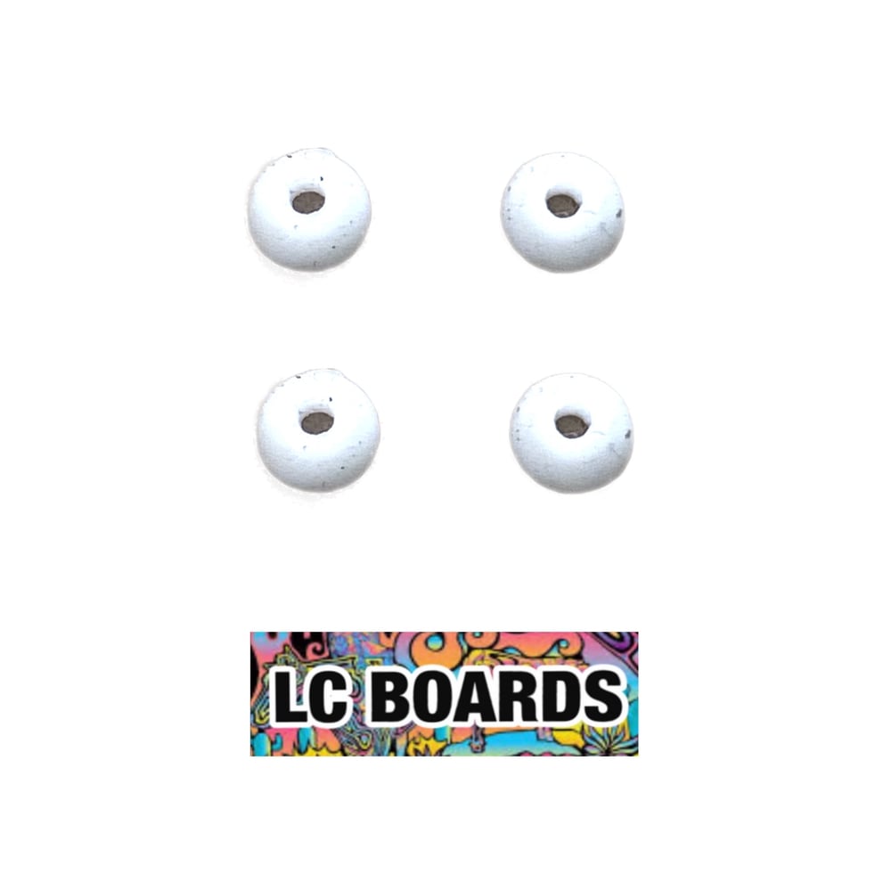 LC BOARDS FINGERBOARD PERFORMANCE BUSHINGS WHITE