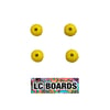 LC BOARDS FINGERBOARD PERFORMANCE BUSHINGS YELLOW