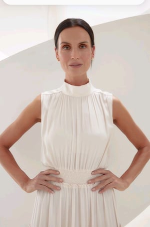 Image of Cici Dress. Cream. By Brave and True Label