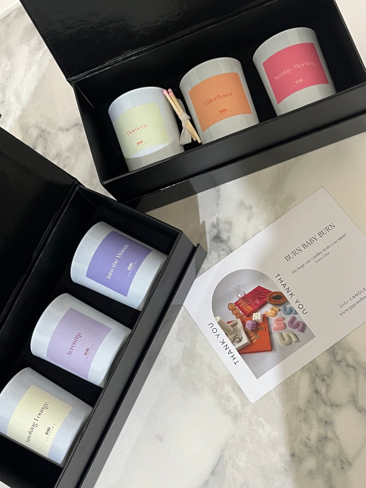 Sugary Core Collection Mini Candle Gift Set | GiGi Candles