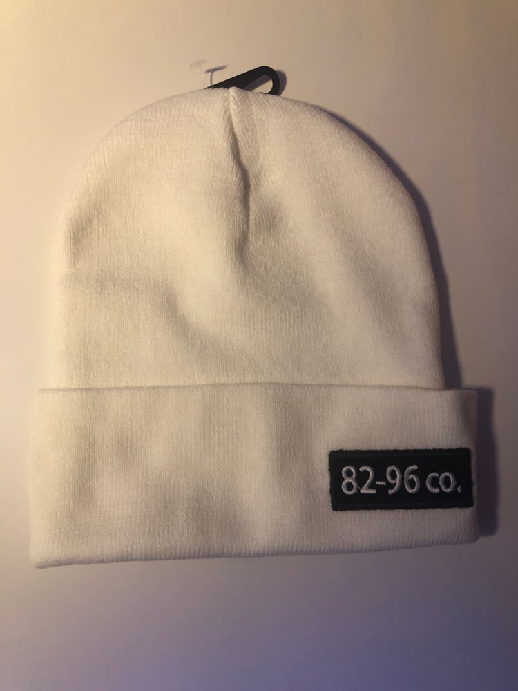 Image of De La Soul Beanie Cap (White)