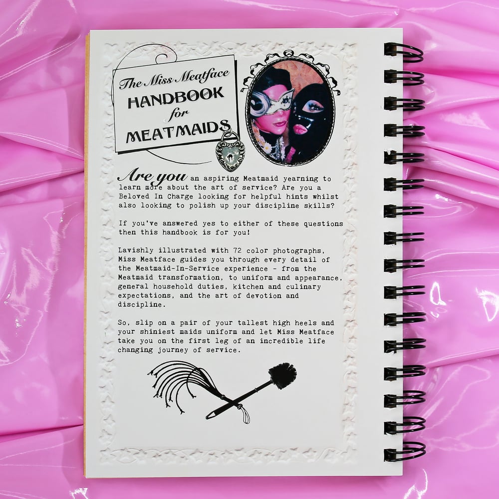 'THE MISS MEATFACE HANDBOOK FOR MEATMAIDS' SIGNED!