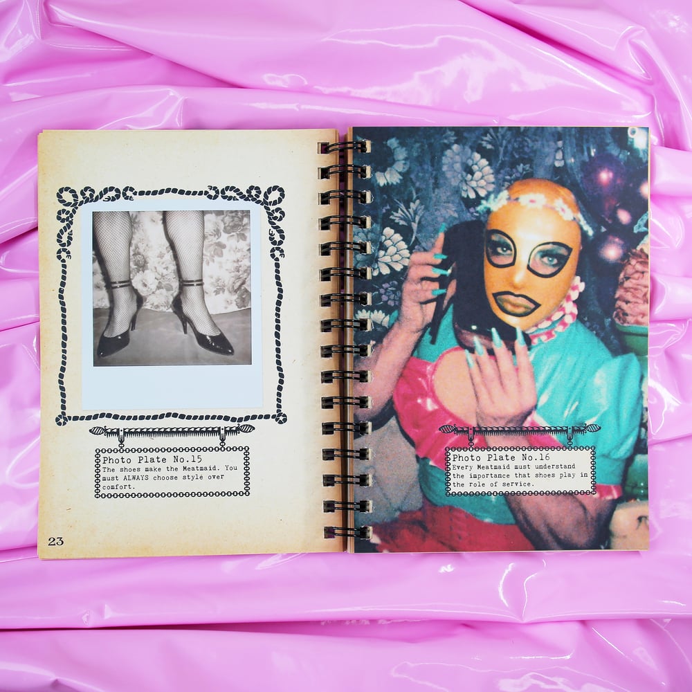 'THE MISS MEATFACE HANDBOOK FOR MEATMAIDS' SIGNED!