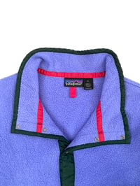 Image 3 of Vintage '92 Patagonia Synchilla Snap T Pullover - Purple 