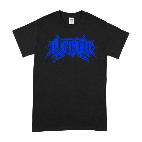 Image of XL ONLY! Astrodeath Blue Logo Shirt