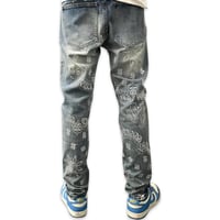 Image 3 of Bandana Blue Jean