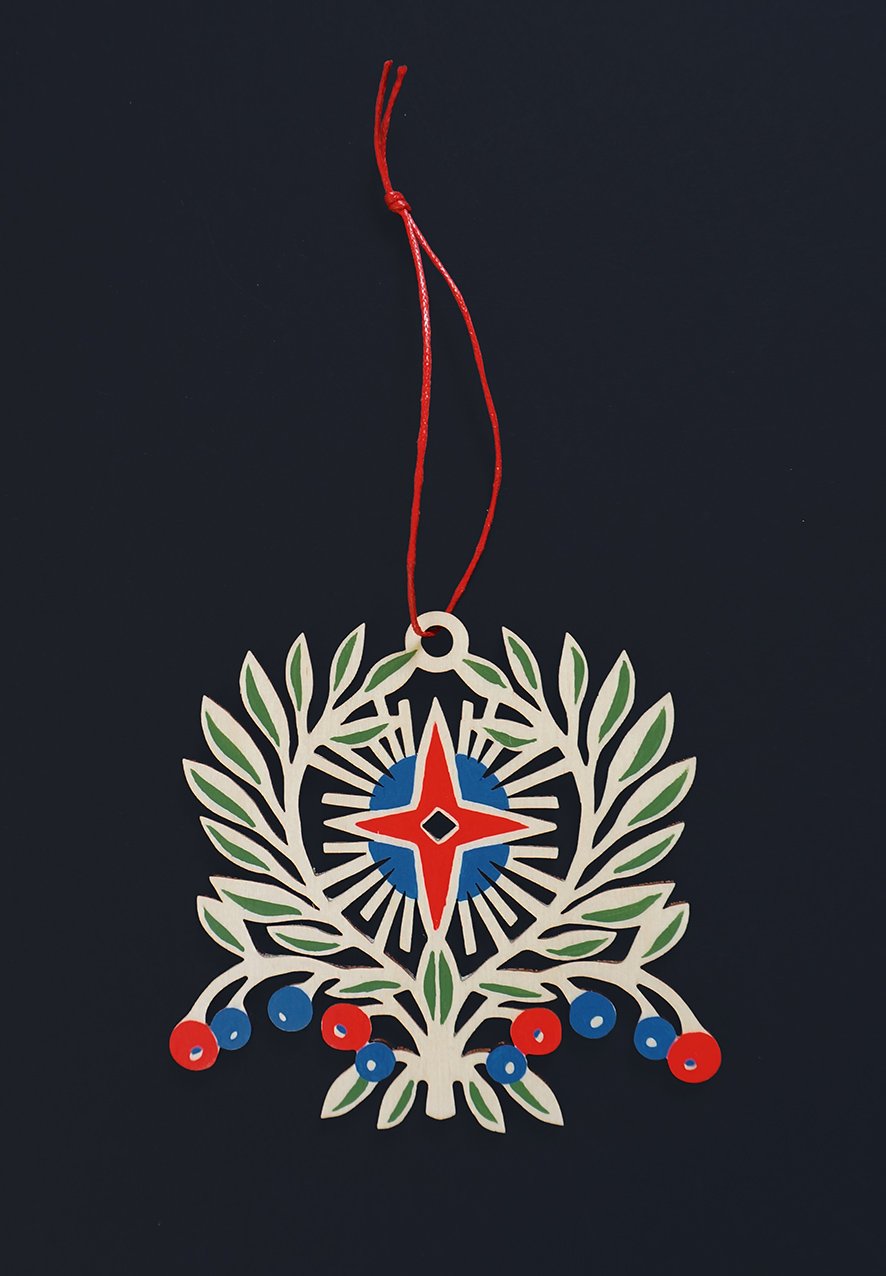 Image of Wreath Starburst Decoration 