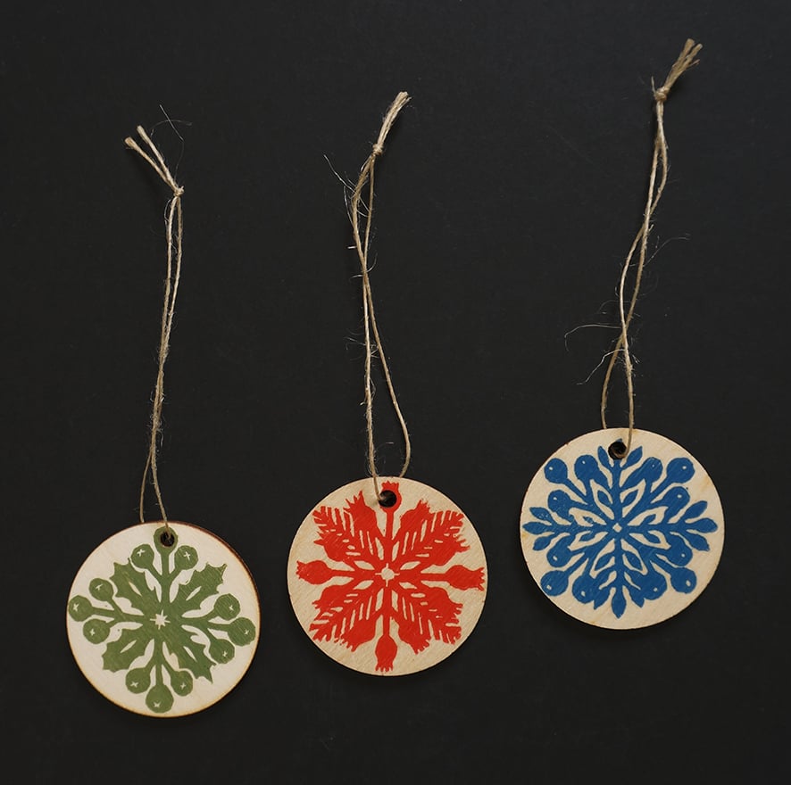 Image of Printed Patterned Decoration Set