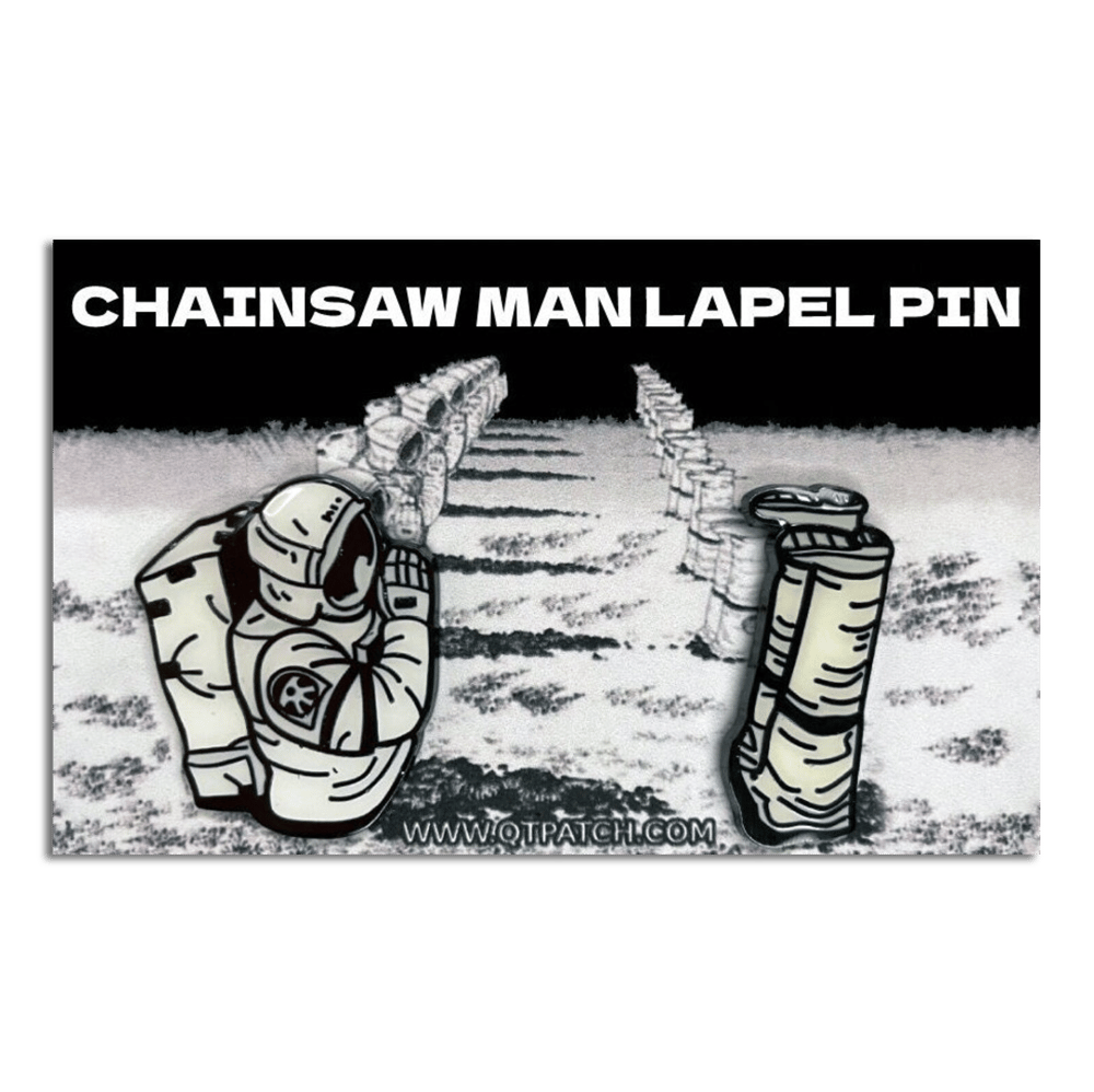 Chainsaw Man Astronaut Darkness Devil Lapel Pin Complete Set