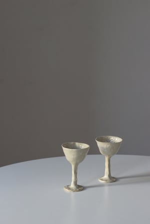 Image of ceramic goblet