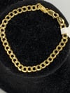 Cuban 14k gold bracelet 