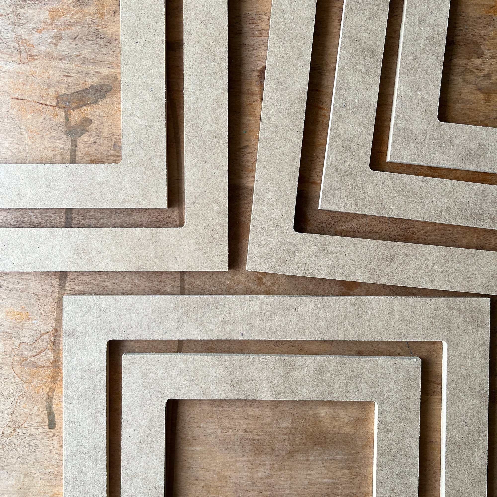 Square Layout Frames (Set of 7 OR 2) | Erin Glassworks