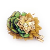 BARRETTE YOKO   BRONZE