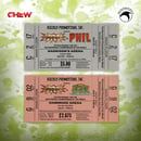 Image 2 of CHEW: SIGNED Limited Edition Super-Sized Pink and Blue Plush Chog Set!