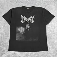 Image 1 of Mayhem 1997 'Died By His Own Hands' T-Shirt