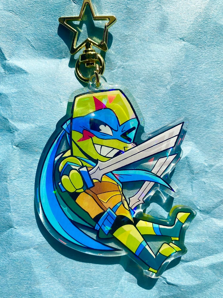Image of LEONARDO KEYCHAIN // ROTTMNT