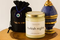 Image 2 of Turkish Nights Natural Soy Wax Minimalist Candle 9 oz