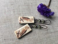 Image 2 of Owl earrings / n159