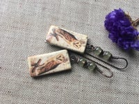 Image 5 of Owl earrings / n159