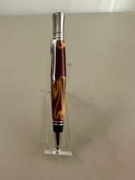 VTG / 70s / CHROMATIC Pen / SILVER Thin BODY / Twist Action / COLLECTIBLE /  GIFT