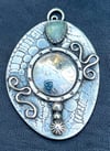 Tanzanite Necklace, Sterling Necklace, Passages Necklace, Portals, Artisan Necklace, One of a Kind 
