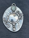 Tanzanite Necklace, Sterling Necklace, Passages Necklace, Portals, Artisan Necklace, One of a Kind 