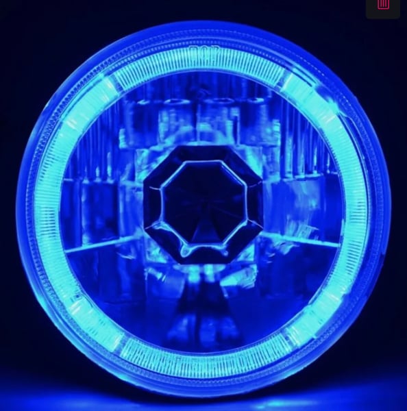 Image of #Octane 5-3/4 BLUE Halo (GLOW HALO)