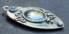 Tanzanite Pendant, Sterling Necklace, Passages Necklace, Portals, Artisan Necklace, One of a Kind 