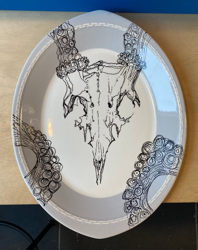 Dish (skull, large)